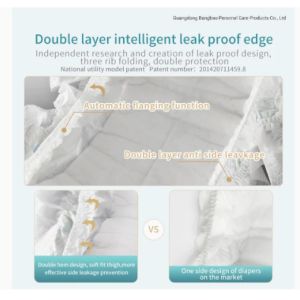 More intimate design for disposable Yeebo diapers