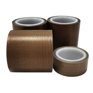 Brown Silicone Adhesive PTFE PTFE Tape Heat Sealing Resistance