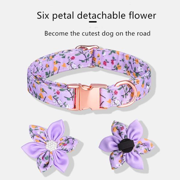 100g Size 1.5 X26-42cm Sunflower Collar For Dogs