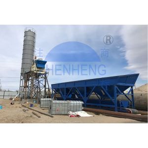 Quality HZS35 Electric Power High Automation Stationary Concrete Batching Plant for sale