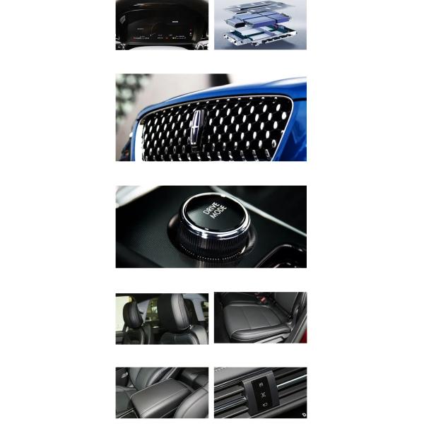 SUV 1.5T/64km NEDC Range EV Cars Hybrid Lincoln PHEV 5Seats Left Steering with 5