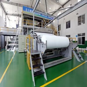 Electric Cotton Polyester Fabric Machine Automatic With PLC Control