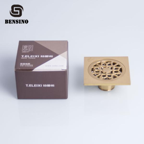 Chrome Plated 4'' ODM Bathroom Floor Drain Strainer