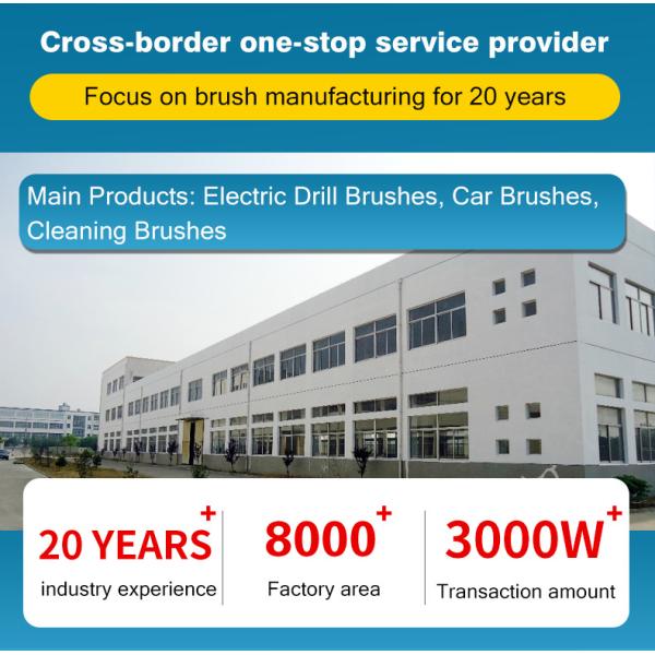 Long Lasting Powerful Drill Scrub Brush Set Customized Color Compatible With Most Power Drills