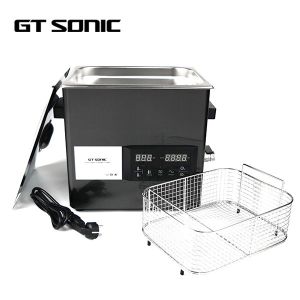 9 L Digital Ultrasonic Cleaner Touch Panel Display Time Temperature For Lab