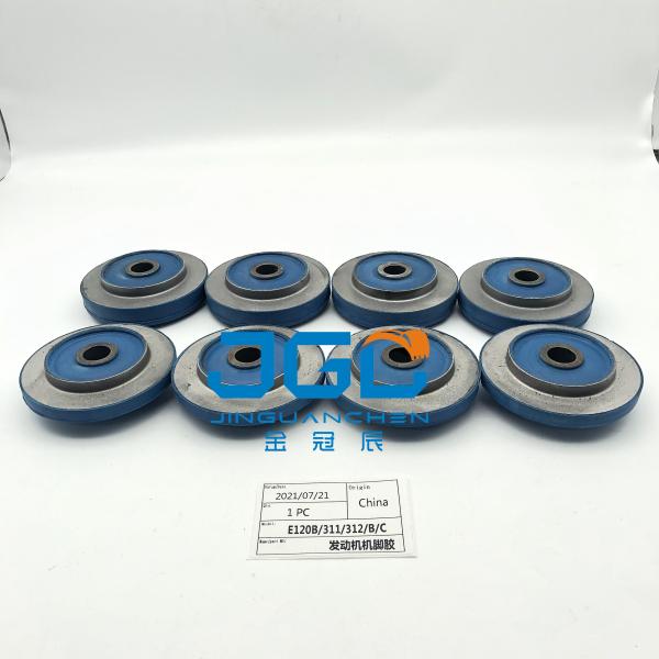 High-Quality E120B E312C E312B E311 Engine Mount Rubber For erpillar Excavator Engine Cushion
