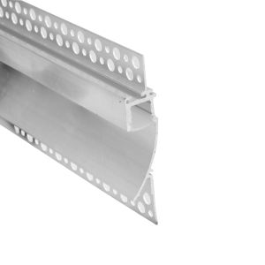 Quality Extruded LED Plasterboard Profile with PC diffuser cover for sale