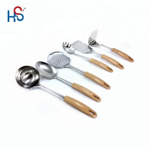 Stainless Steel Kitchen Utensils Set Non-stick Cooking Tools for Any Colorful Kitchen