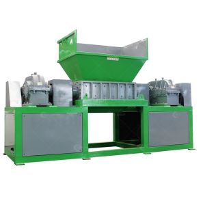 800-5000kg/h Double Shaft Shredder Metal Cutting Machine for Client's Requiremen