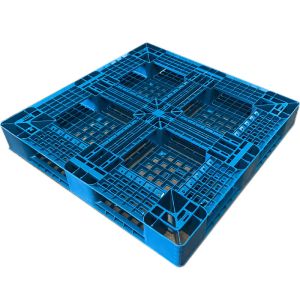 Injection 1500kgs Lightweight Plastic Pallet Container Transportation