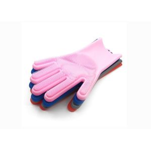 Multifunctional Silicone Kitchen Gloves Heat Resistant For Dishwashing