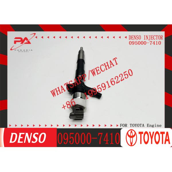 Buy Diesel 095000-7410 095000-7411 095000-7412 Fuel Injector Nozzle For Den-so 7410 7411 Toyo-ta Hilux at wholesale prices