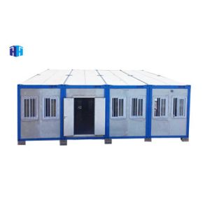 pre-made two story 20ft shipping steel frame container house modular in nepal