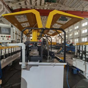 Guiderail Door Frame Forming Machine Second Hand Rolling Shutter Machine