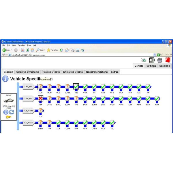 JLR SDD 160 Automotive Diagnostic Computer Software For Land Rover Jaguar Cars
