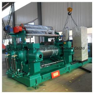 Open Two Roll Electric Oil Heating Mixer / Rubber Mixing Mill