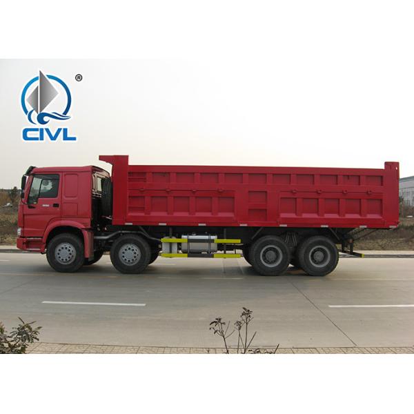 SINOTRUK HOWO 371HP LHD Heavy Duty Tipper Trucks 8x4 20-30CBM ZZ3317N3567W