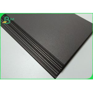0.8mm 1.2mm Thick Black Paper Board Folding Resistant For Carton Inner Liner