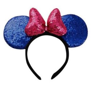 Disney original Plush head band Sequins head band 23cm