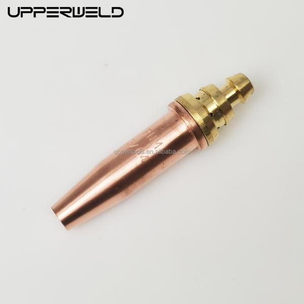 138g UPPER PNM Nozzle 3/16 Long Oxygen Acetylene Cutting Tip with Customized Support