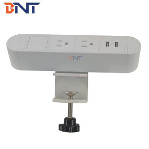 China Aluminum Alloy Clamp On Office Desktop Power Outlet on sale