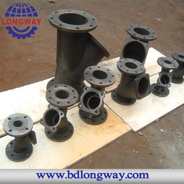 Buy water treatment pipe fitting cast iron casting at wholesale prices