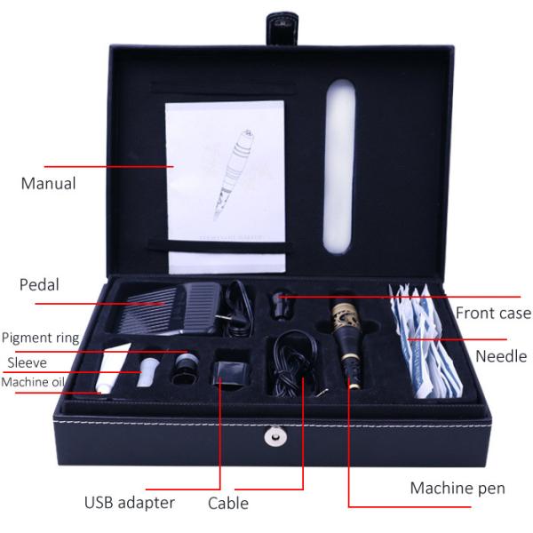 Hand Held Taiwan Dragon Permanent Makeup Machine Pen AC5V 0.3A 1.35W