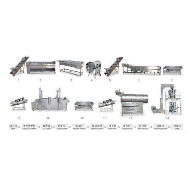 Banana / Potato Chips Manufacturing Machine , Slice Potato Wafer Making Machine