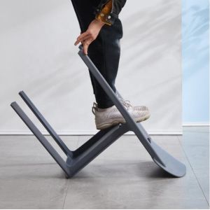 Modern Restaurant Stackable Dining Chairs in Nordic Style with Minimalist Design