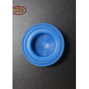 Blue Fuel Resistant NBR Custom Rubber Diaphragm 70 For Pump Sealing