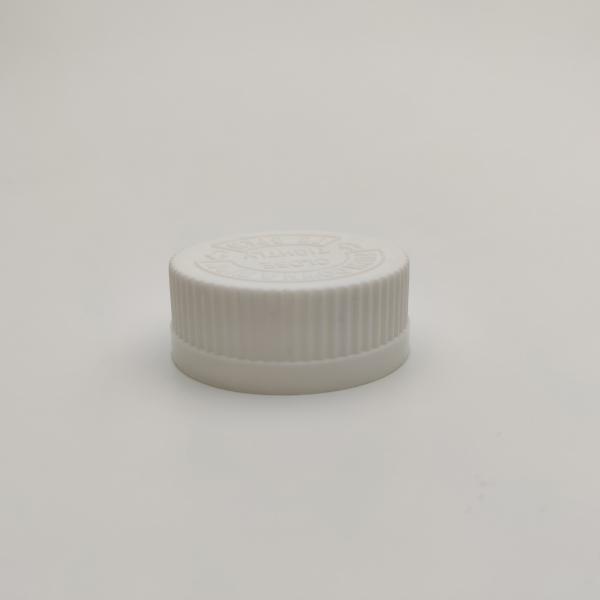 Buy ISO9001 Wide Mouth Plastic Lid , 38mm White Screw Caps at wholesale prices