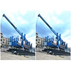 Silent Hydraulic Rotary Piling Rig High Efficiency SGS Certification