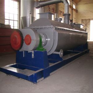 High Efficiency Sewage Sludge Dryer 380V 50Hz Industrial Rotary Dryer