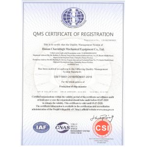 CHARMHIGH  TECHNOLOGY  LIMITED Certifications
