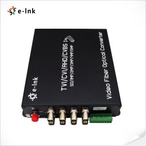 China Video Fiber Converter 8Ch 5MP HD-AHD/HD-CVI/HD-TVI/CVBS 4-In-1 Fiber Converter Fiber Media Converter on sale