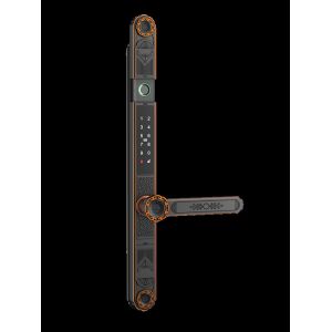 Double Side Passcode Lock Aluminium Fingerprint For Courtyard OutSide Door