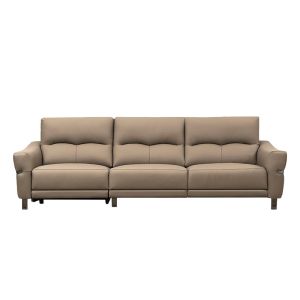 Italian Style Minimalist Electric Functional Genuine Leather Sofa