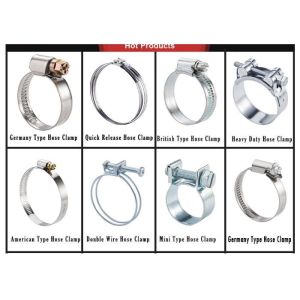 11mm 14mm Jointech Double Wire Single Ear Stepless Hose Clamps