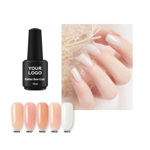 Private Label Free Sample Rubber Base Gel Polish Soak Off Gel Nail Polish OEM
