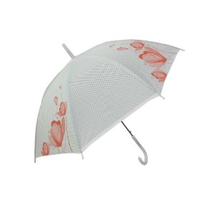Digital Printing Ladies Windproof Straight Umbrella
