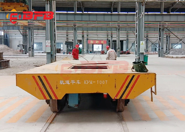 20t Battery Power Electric Rail Transfer Car For Metal Industry Handling