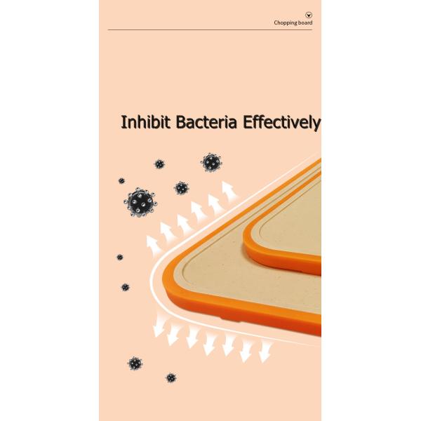 Double Sided Wheat Straw Chopping Board Anti Mildew Household Kitchen Tools