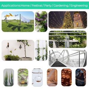 Stainless Steel Construction-Grade 7 x 19 Galvanized Steel Aircraft Cable Wire