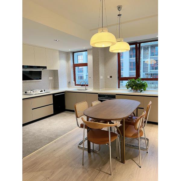 Buy Full Design Customized Shaker Kitchen Cabinet With Big Storage Cardboard at wholesale prices