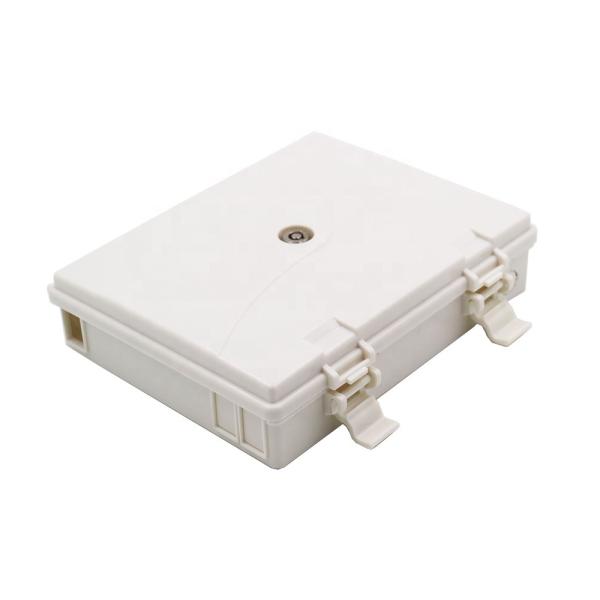 Wall Mounted Indoor ABS Plastic FTTH Fiber Optic Termination Box