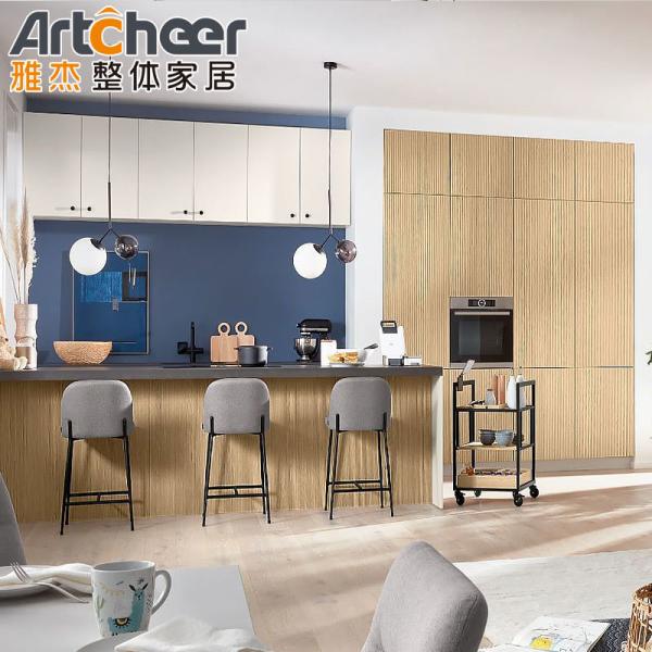 Buy European Style Birch Wood Wall Hanging Kitchen Cabinet for Modular Kitchen Furniture at wholesale prices