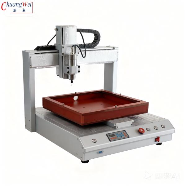 Desktop PCB Router Machine With 650x450mm Working Area 0.5KW Spindle Motor And