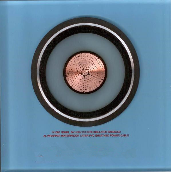 Power Cable Copper Core XLPE Insulated Lead Sheath and PVC Outer Sheath High