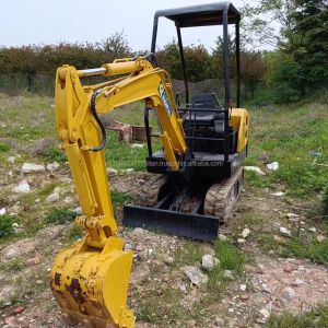 2016 Komatsu PC18 Mini Used Excavator Original Hydraulic Valve Crawler Excavator