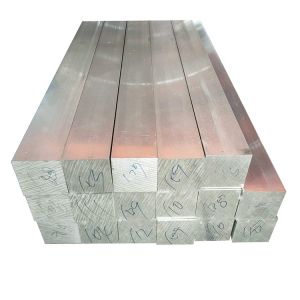 China 5052 Aluminium Square Rod Rectangle Shape Strength 1000-6000mm Material 1100 5052 6061 on sale